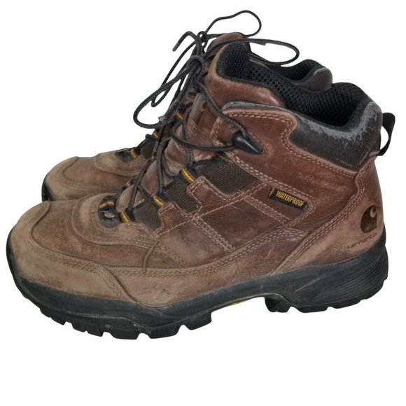 Carhartt Men 8D Brown Leather Steel Toe Waterproof main image 9
